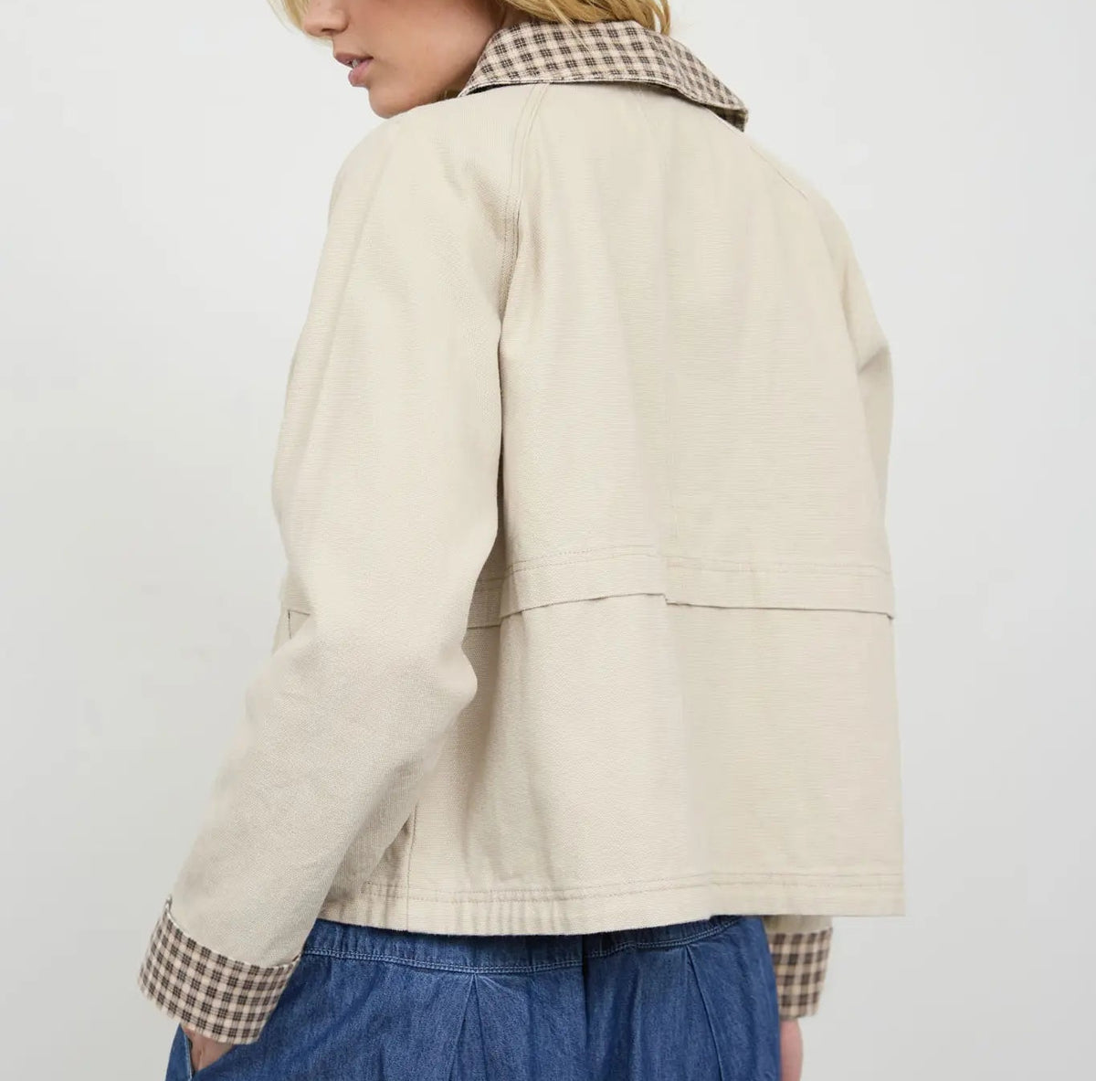 Better with You Gingham Jacket
