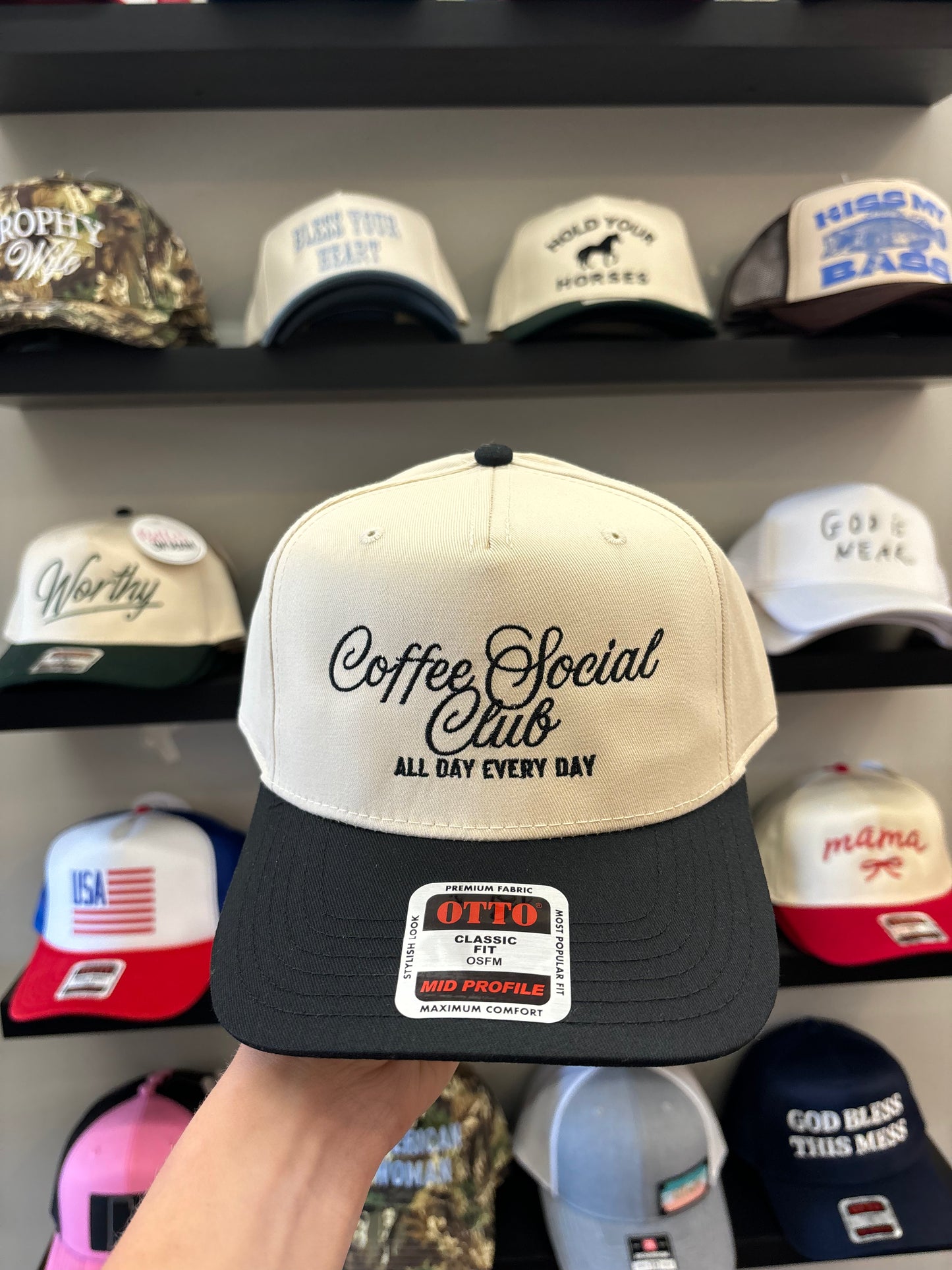 Coffee Social Club Hat