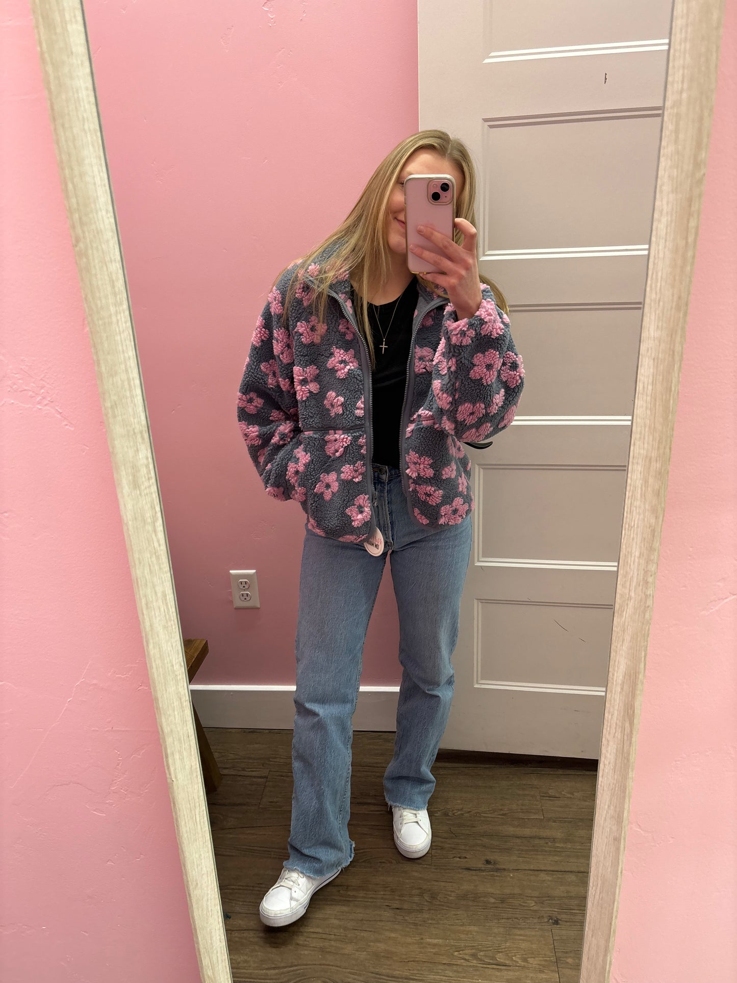 Daisy Fleece Sherpa Jacket