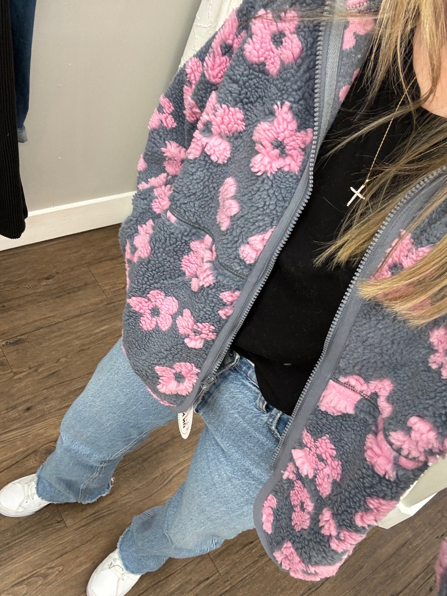 Daisy Fleece Sherpa Jacket