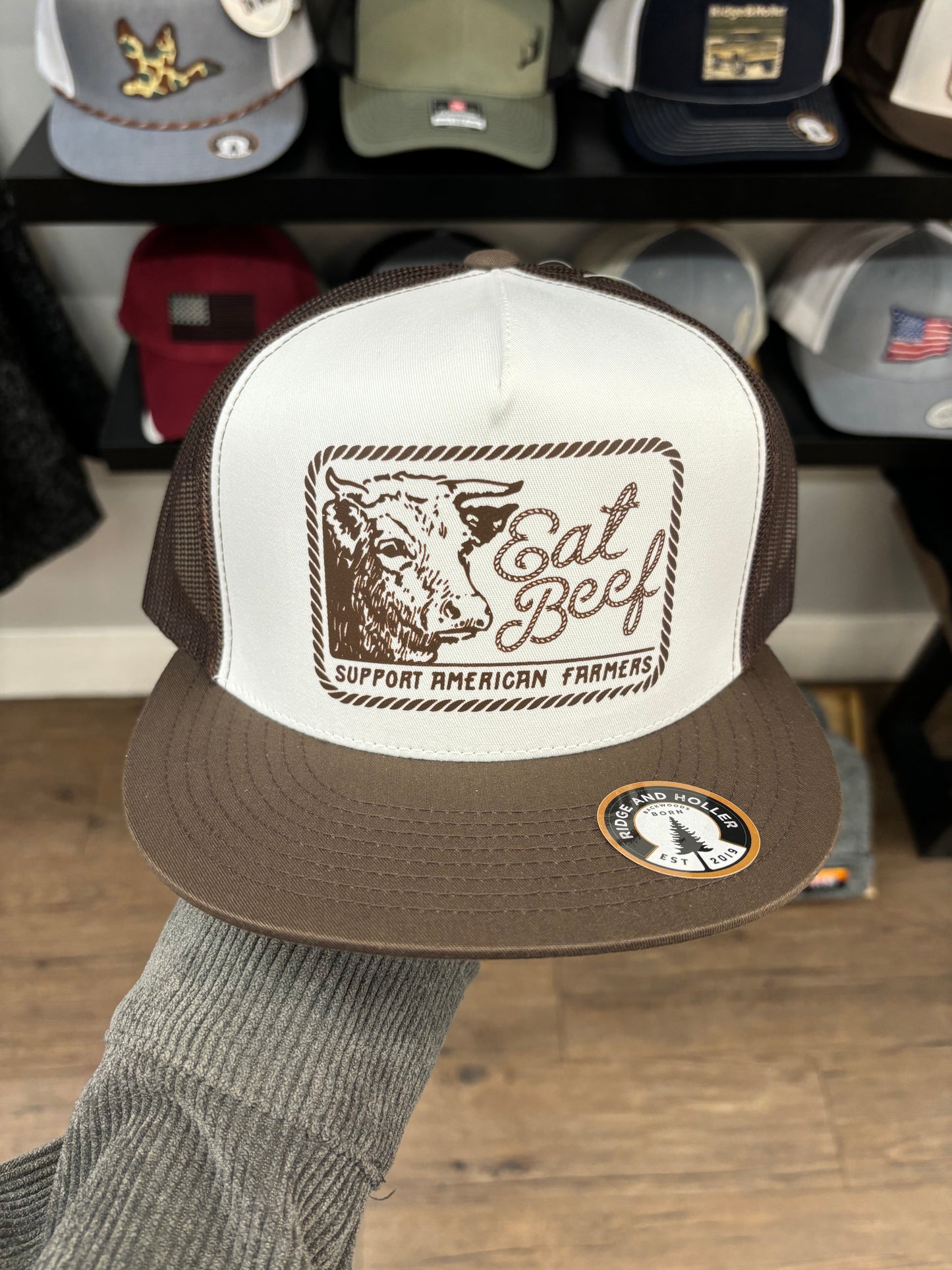 Men's Hat - Eat Beef