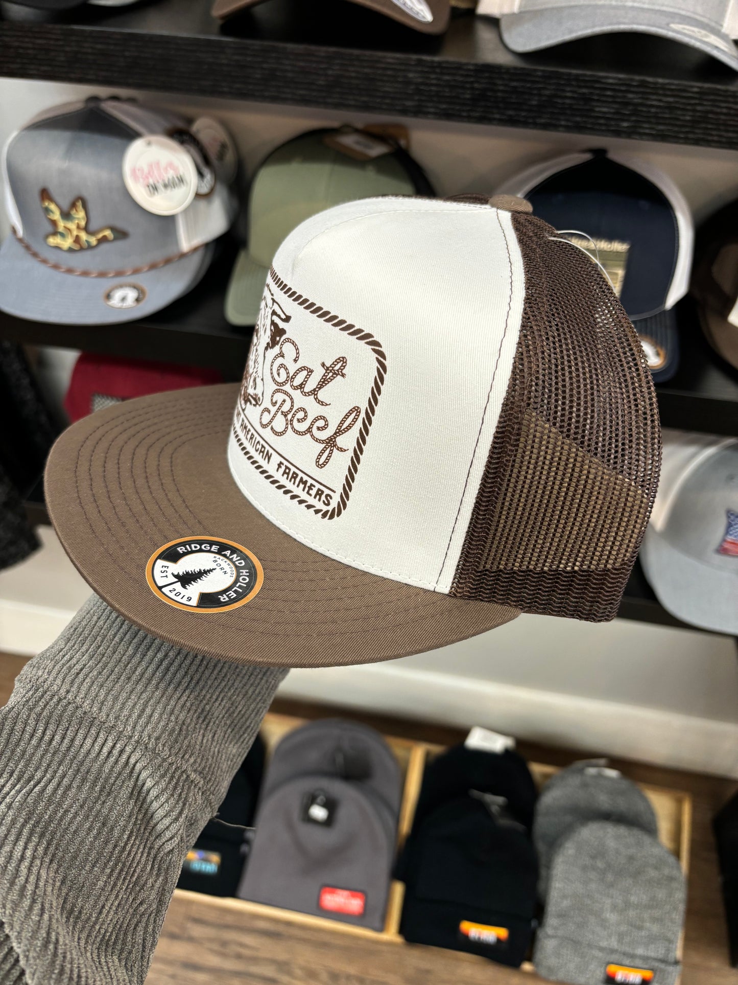 Men's Hat - Eat Beef