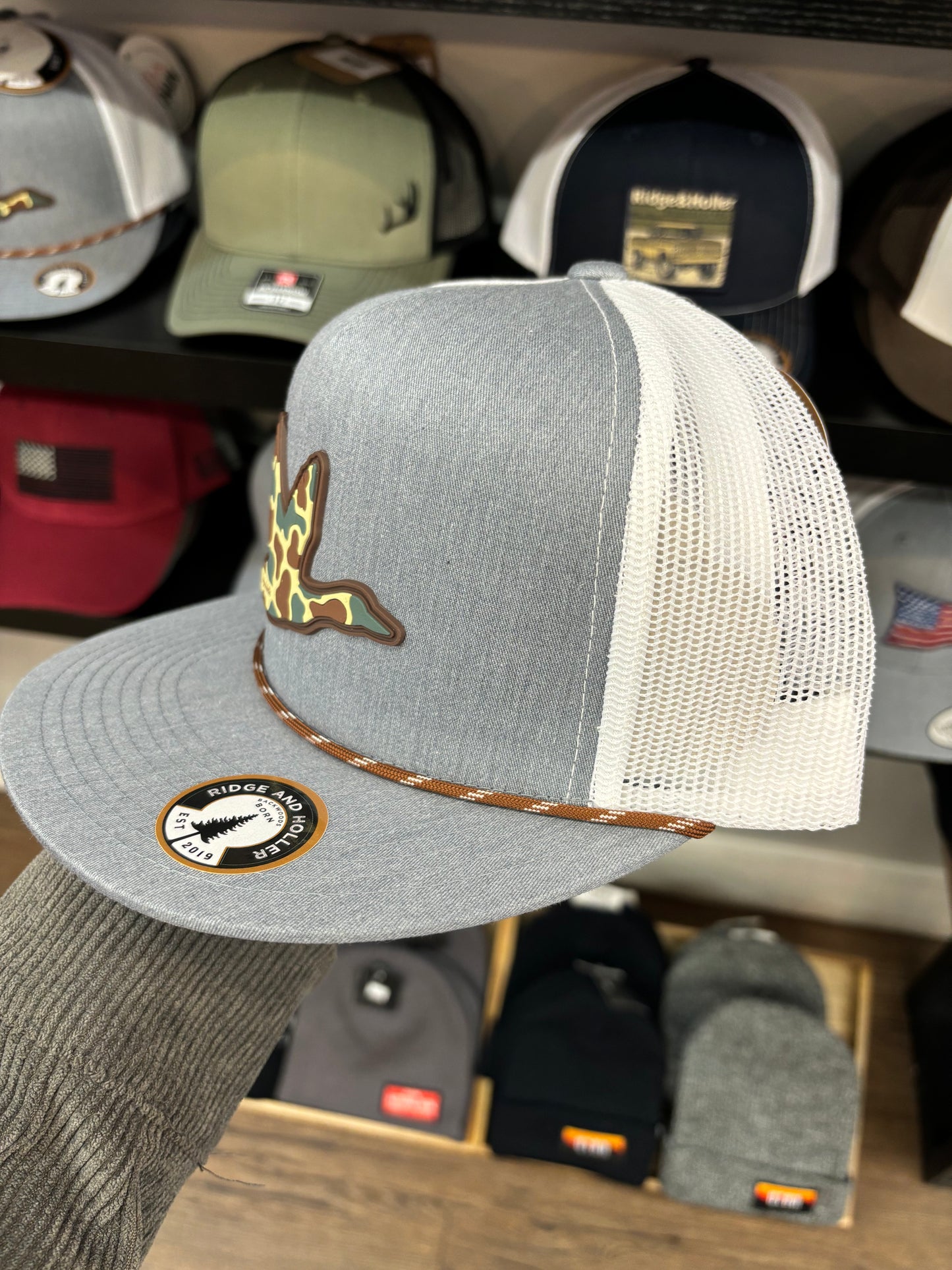 Men's Hat - Gray Marshland