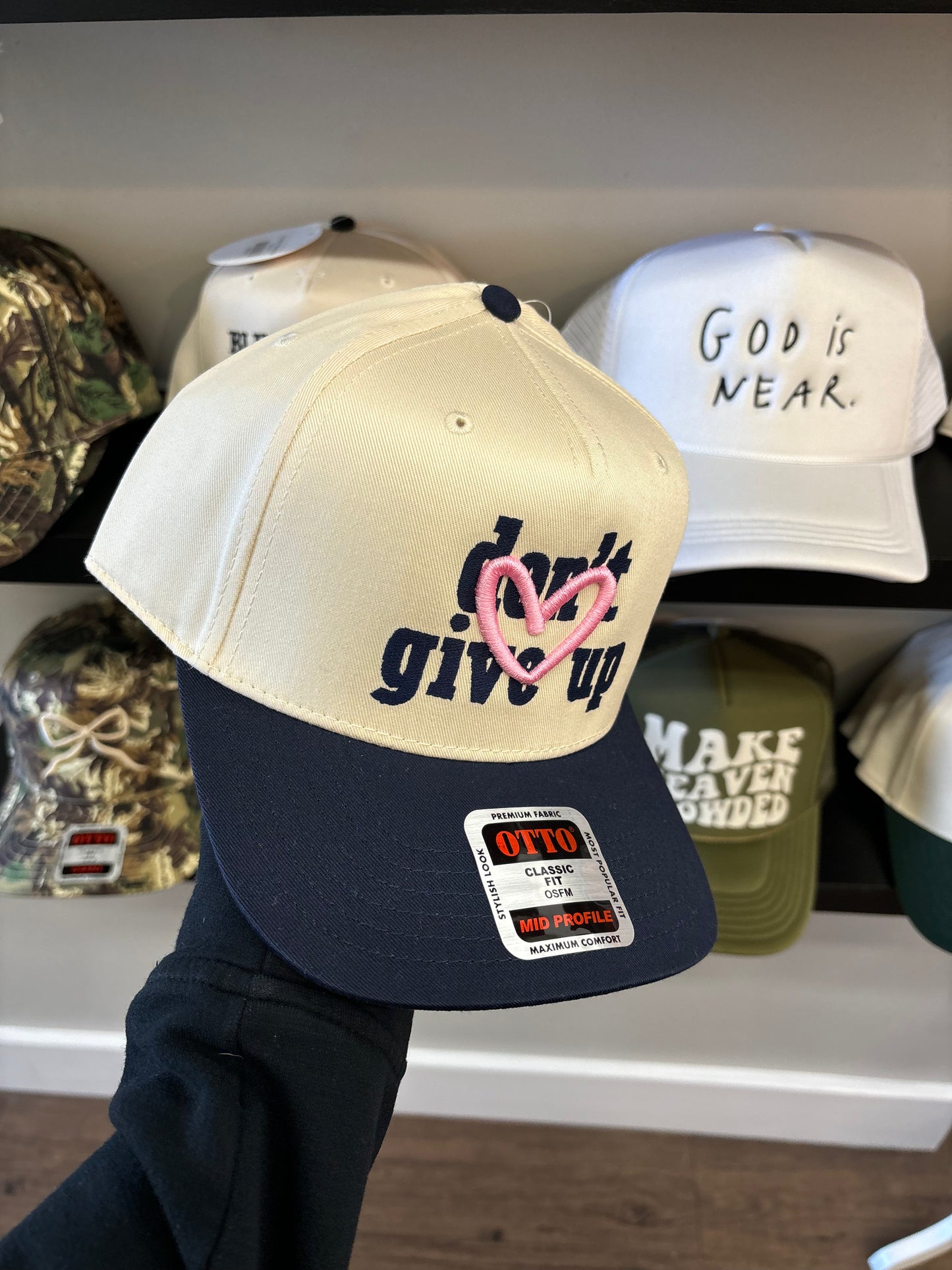Don't Give Up Hat