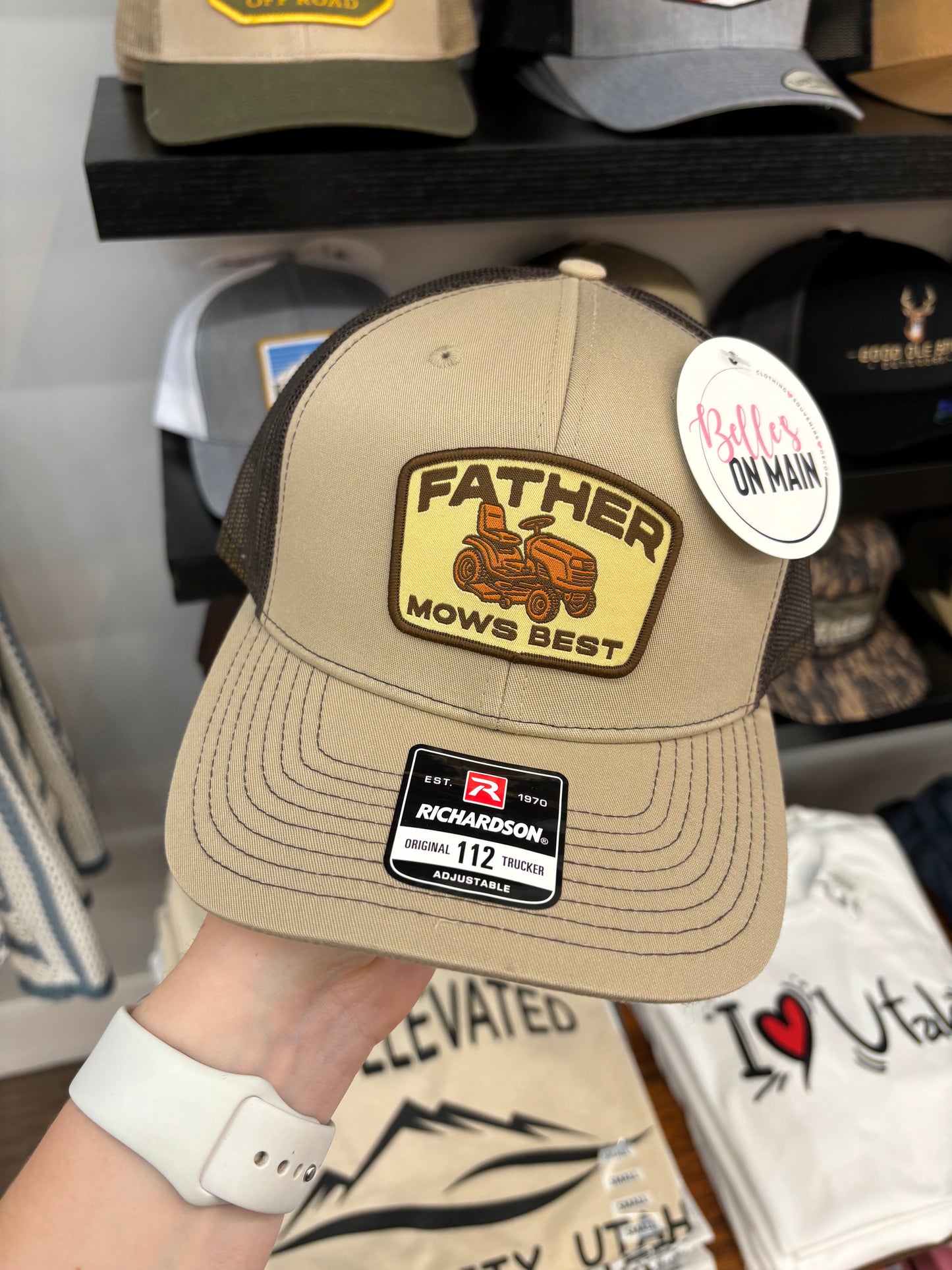 Men's Hat - Father Mows Best