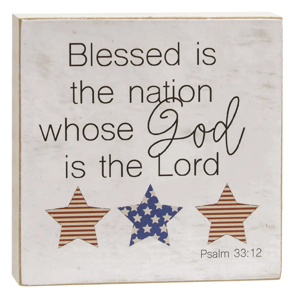 Fourth of July Square Block