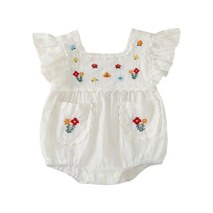 Grace Romper - Baby Girl