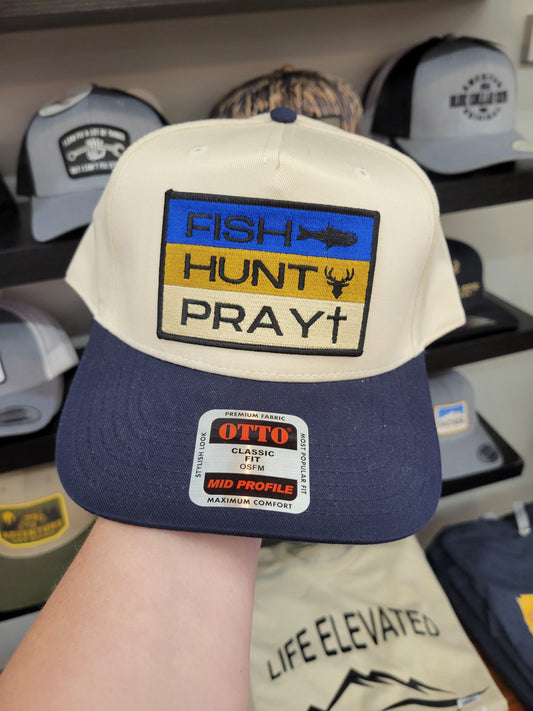 Fish Hunt Pray Hat