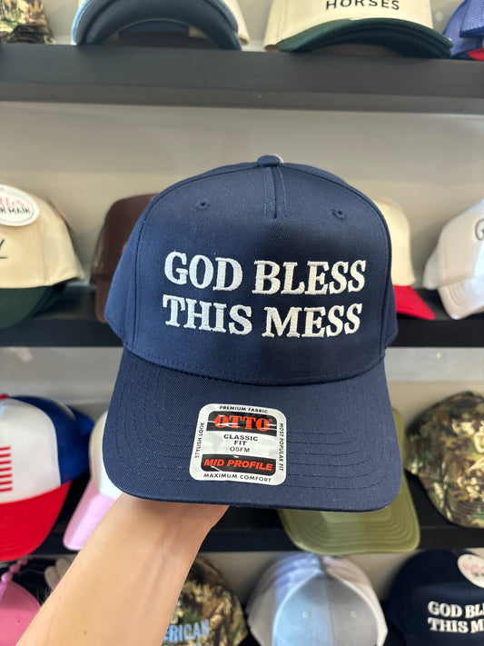 God Bless This Mess Hat