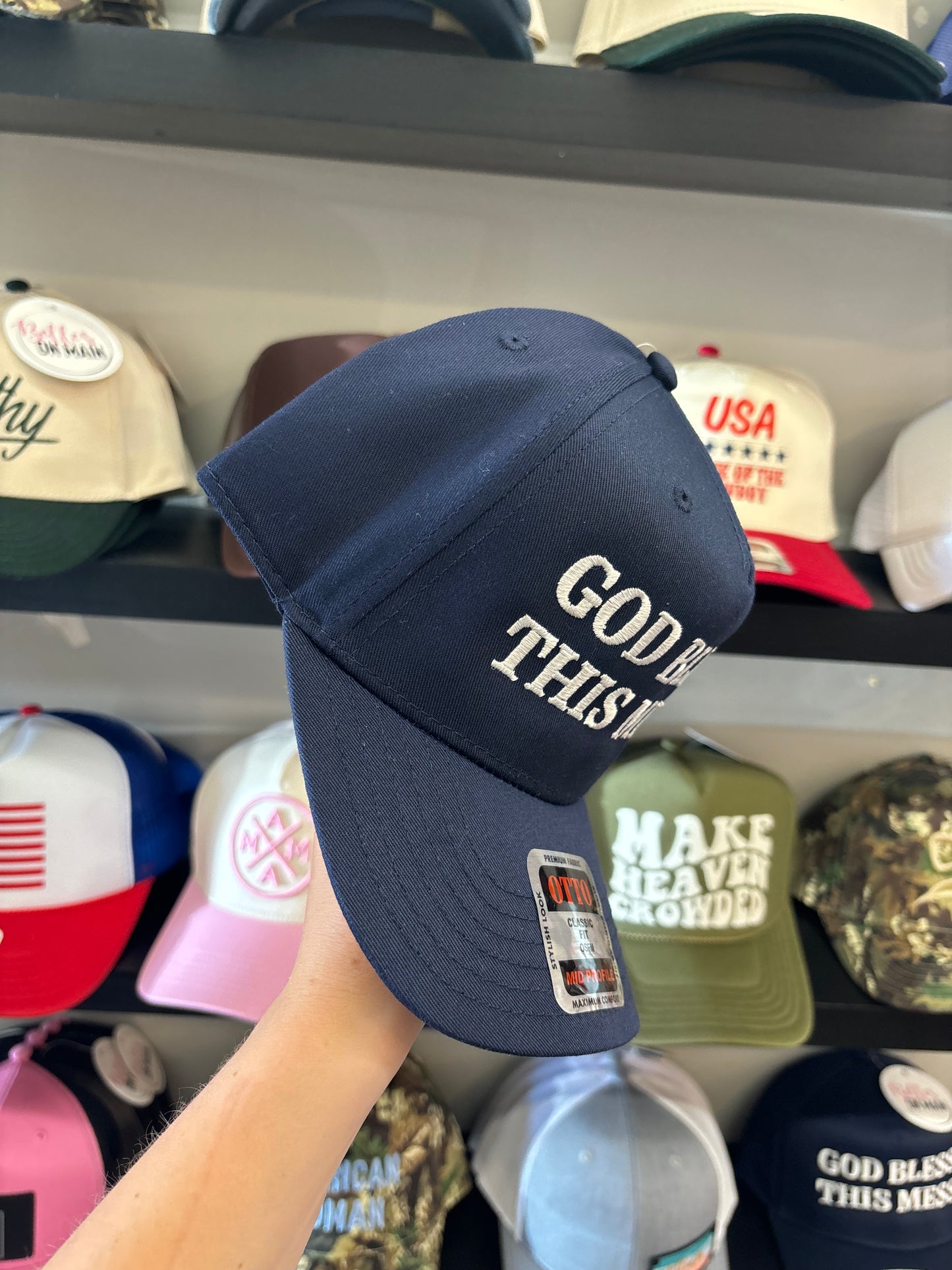 God Bless This Mess Hat