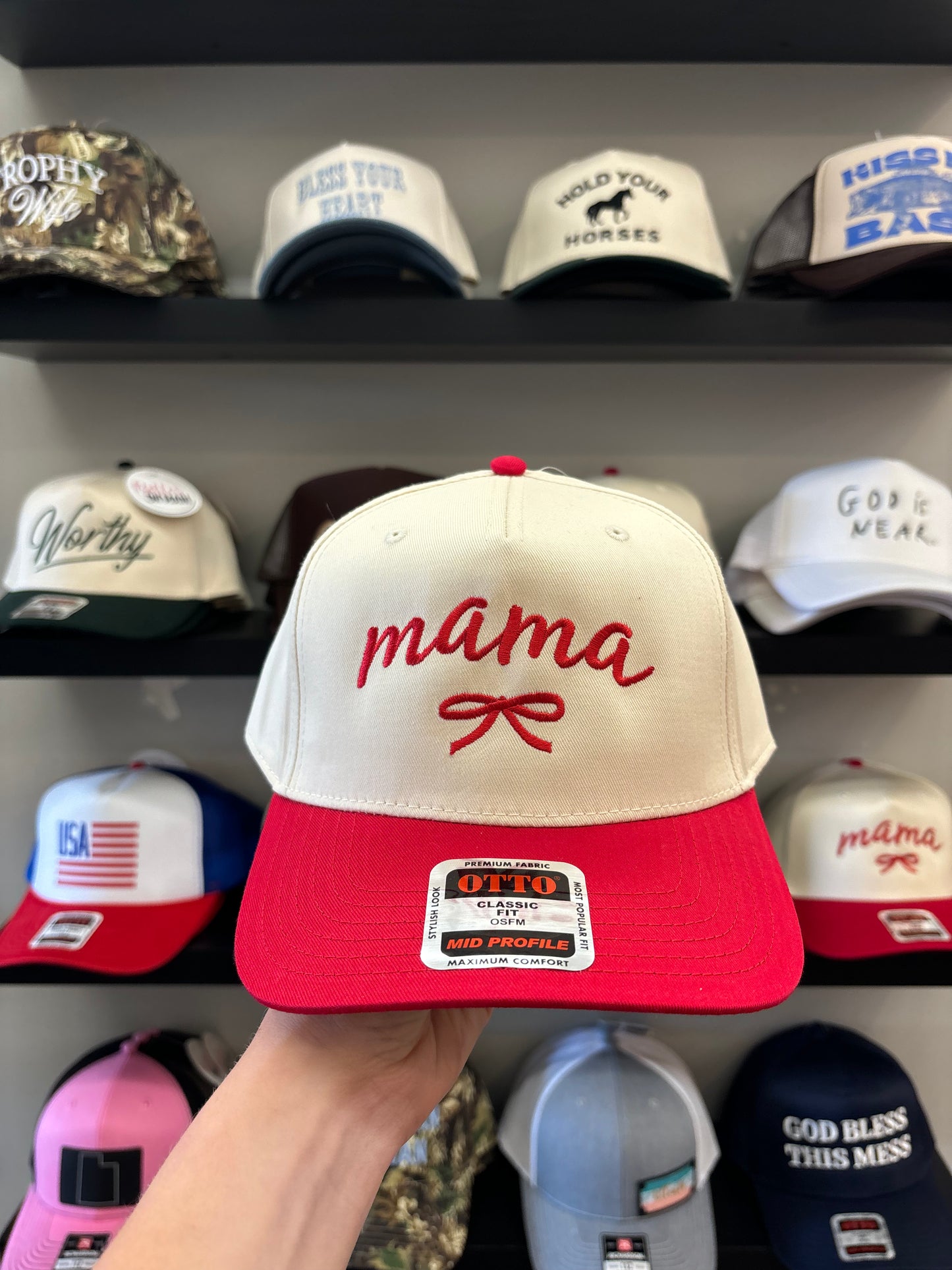 Mama Coquette Bow Hat