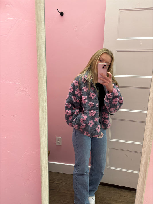 Daisy Fleece Sherpa Jacket
