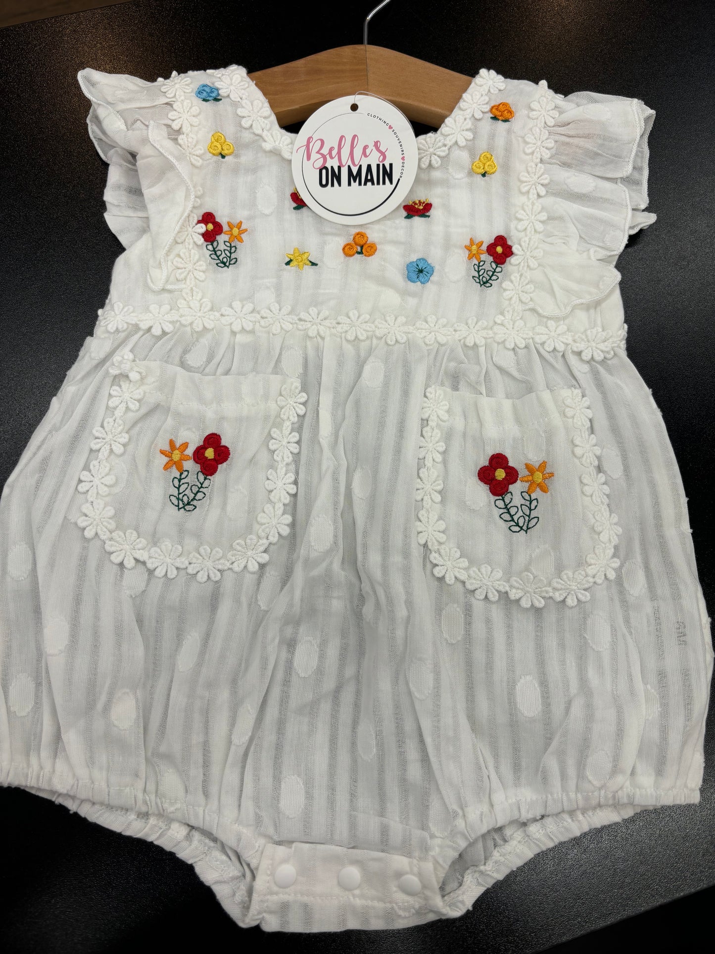 Grace Romper - Baby Girl