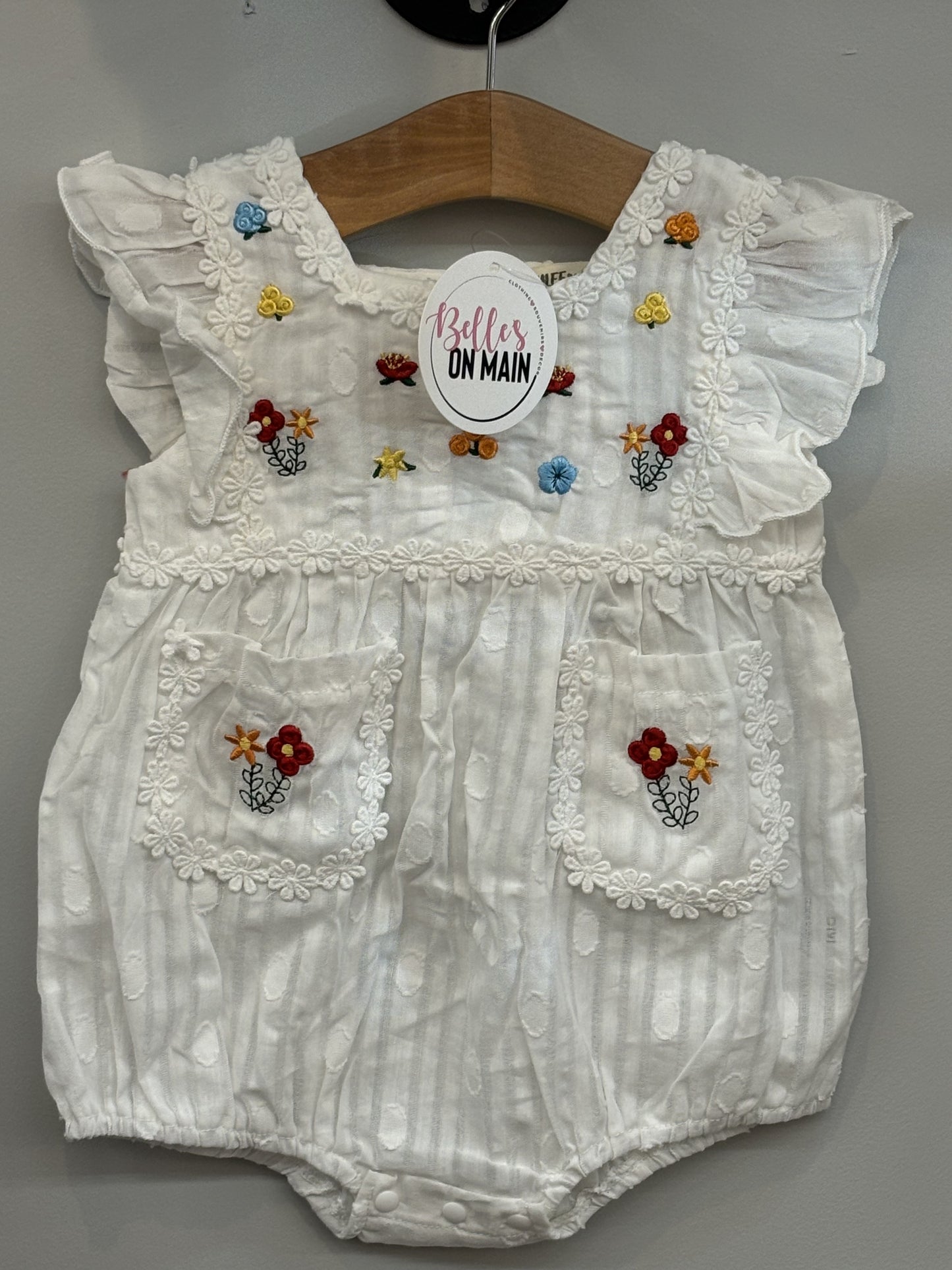 Grace Romper - Baby Girl