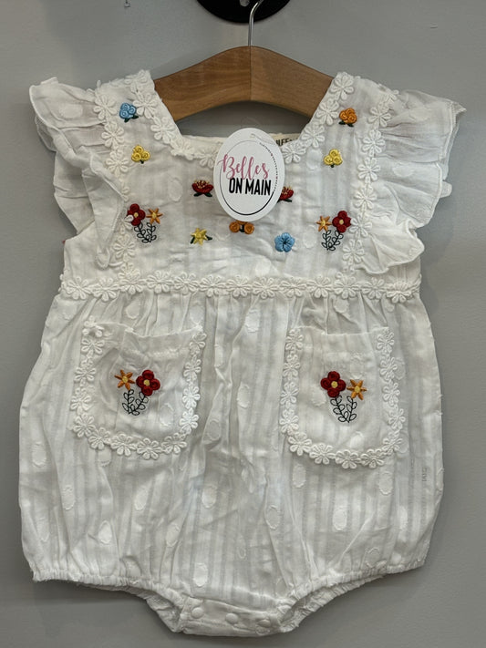 Grace Romper - Baby Girl