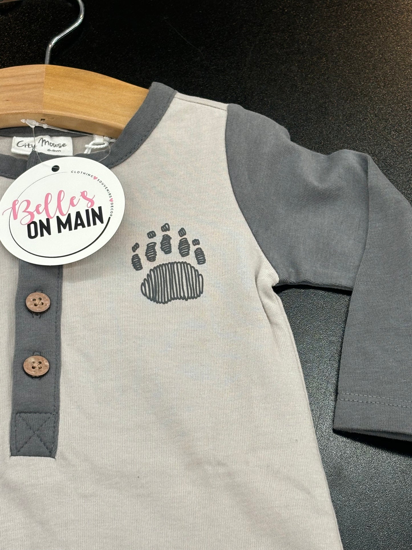 Bear Paw Romper