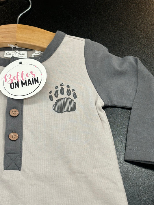 Bear Paw Romper