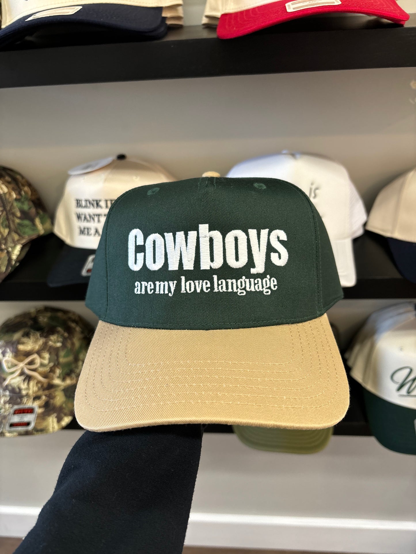 Cowboys = Love Language Hat