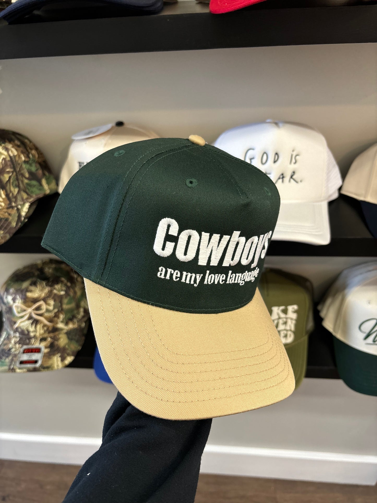 Cowboys = Love Language Hat