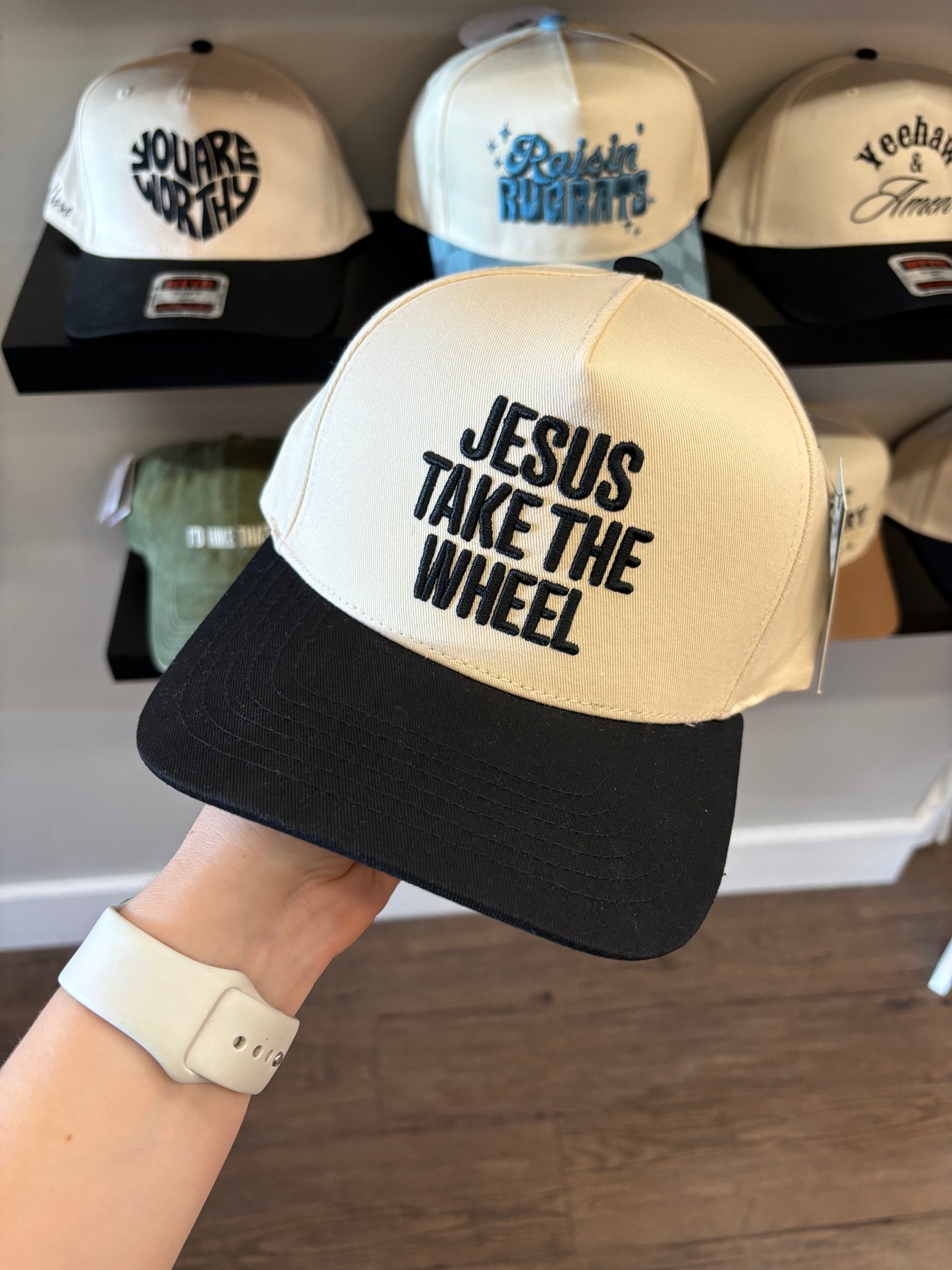Jesus Take The Wheel Hat