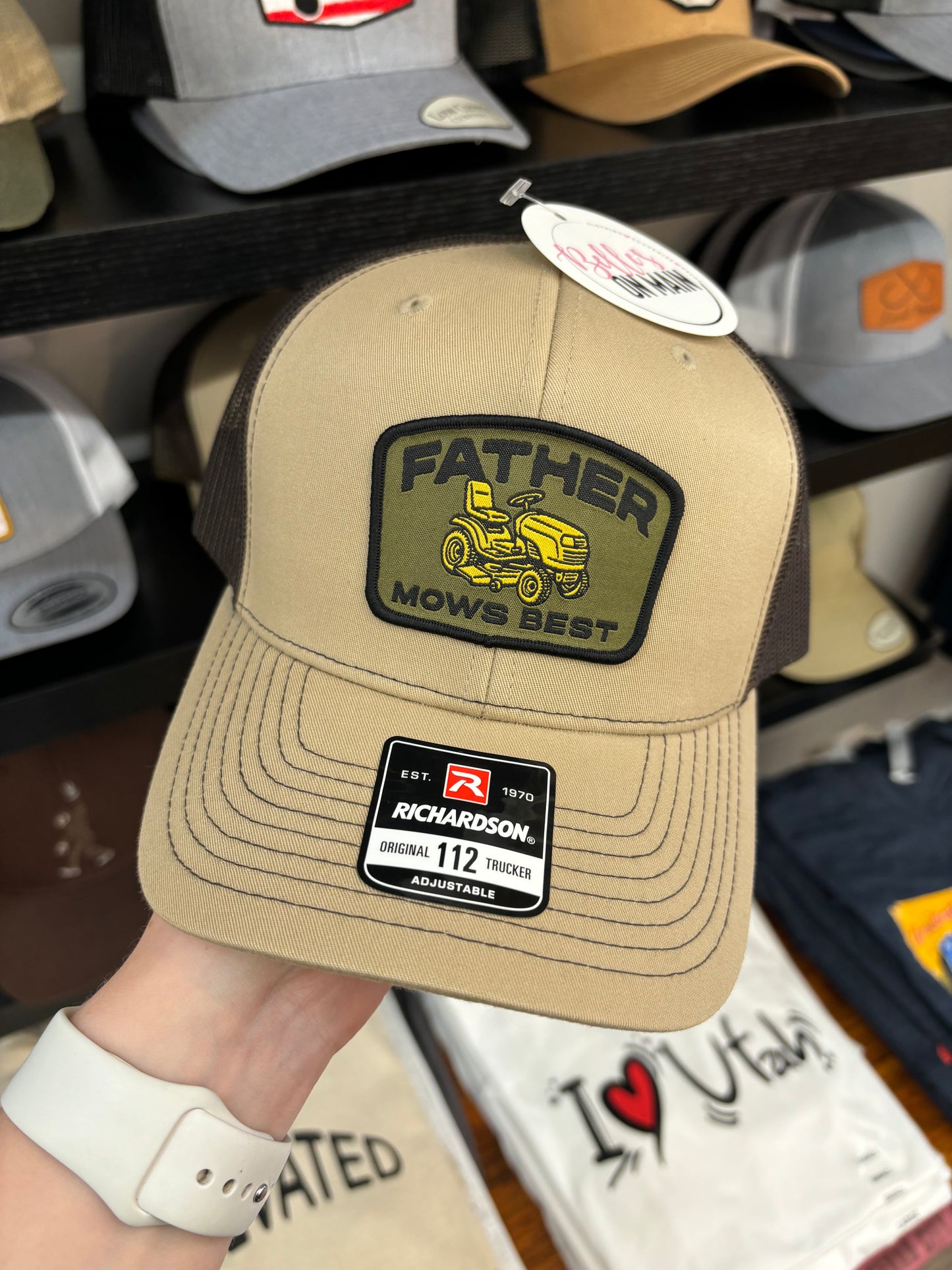 Men's Hat - Father Mows Best
