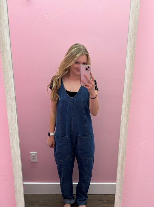 Denim Jumpsuit