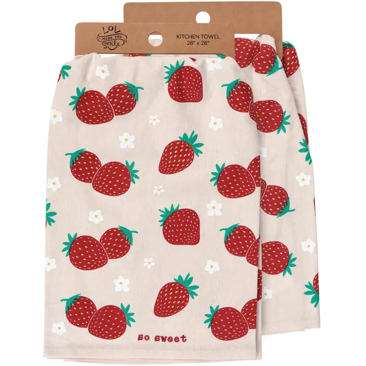 Kitchen Towel - So Sweet Strawberry